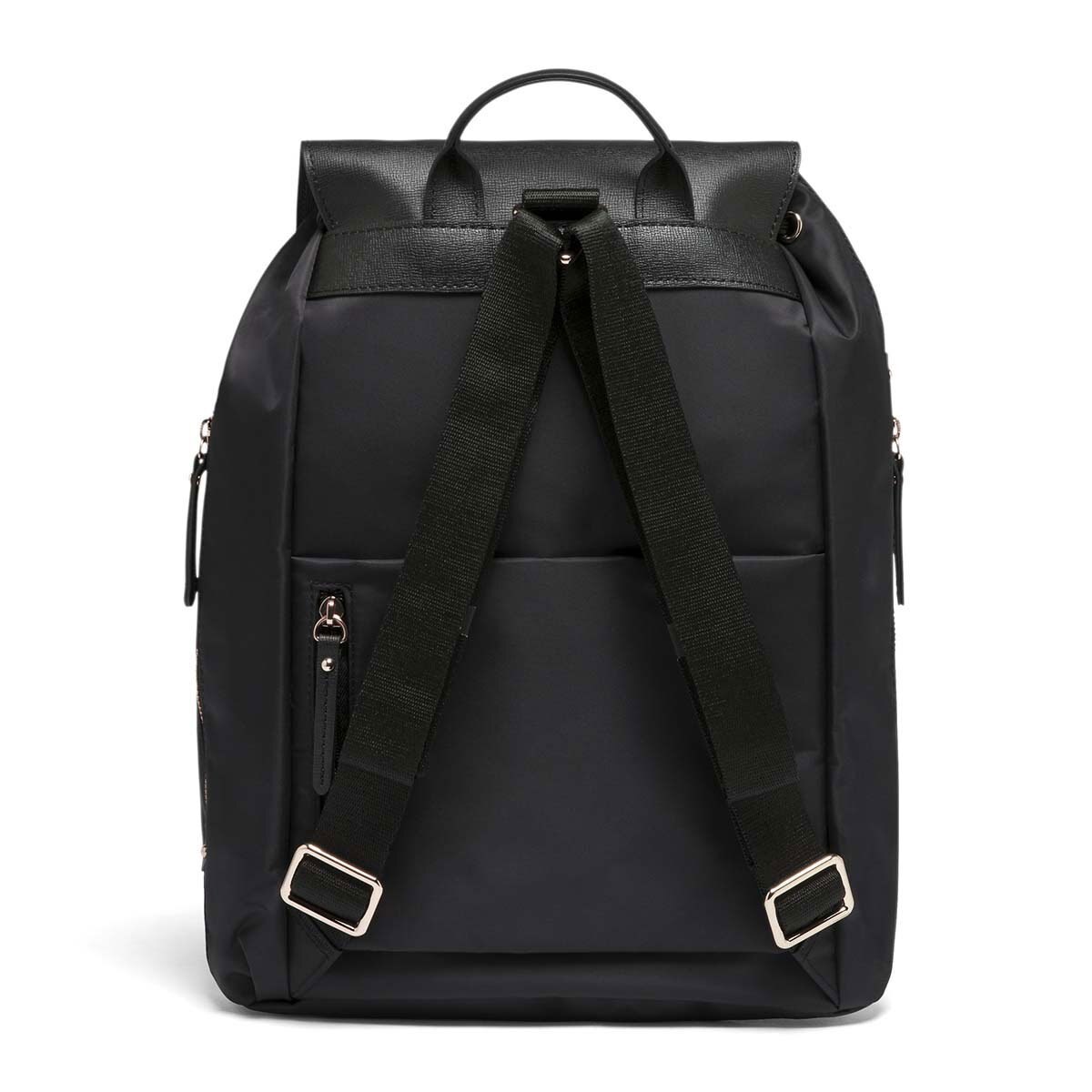 Mochila Negra Mediana Lipault