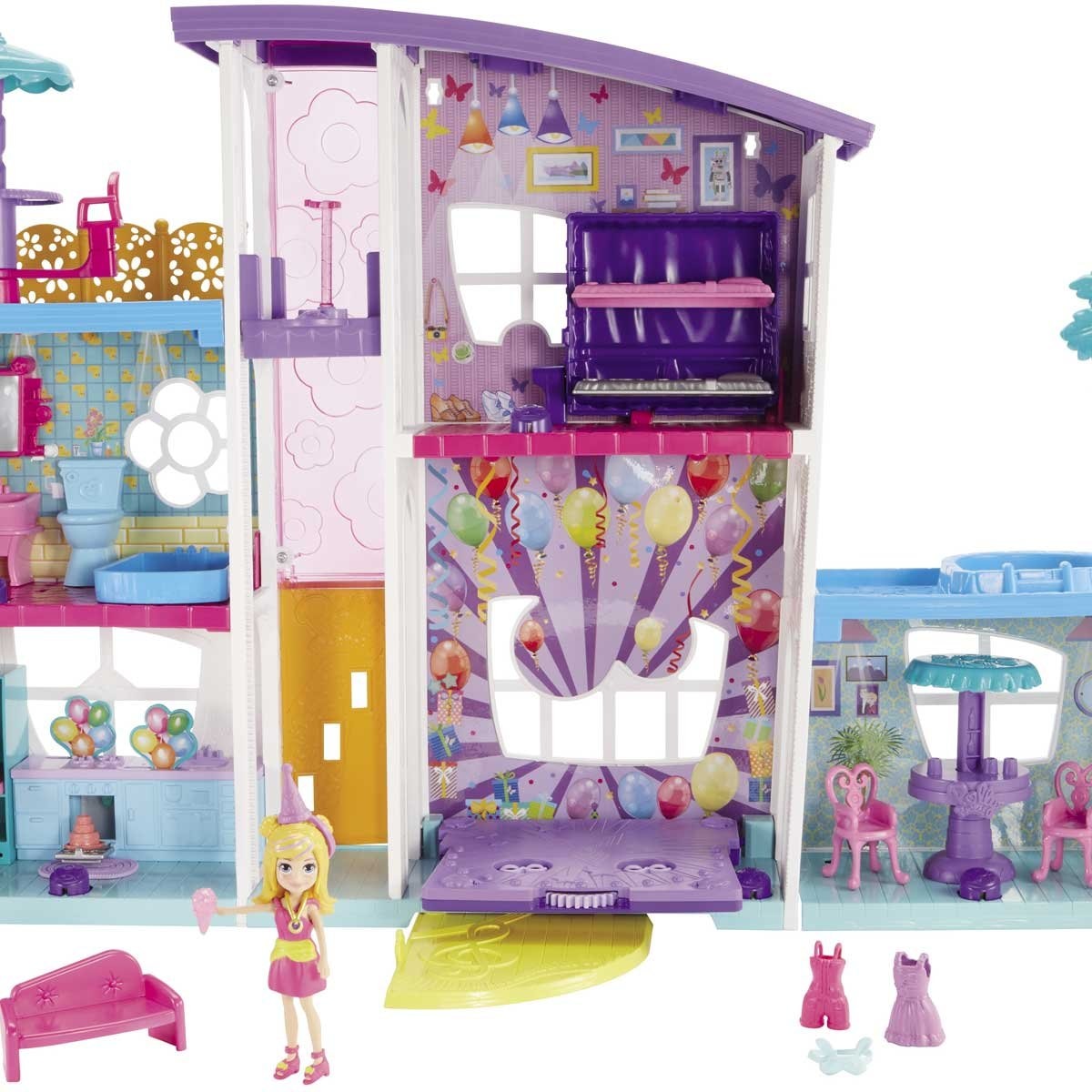 mega casa sorpresa polly pocket