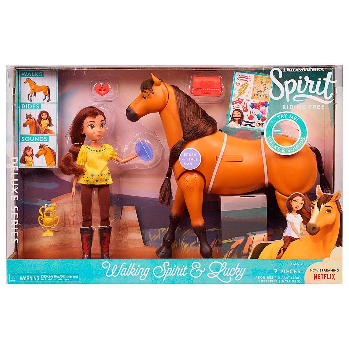 Spirit Cabalga con Lucky Bandai