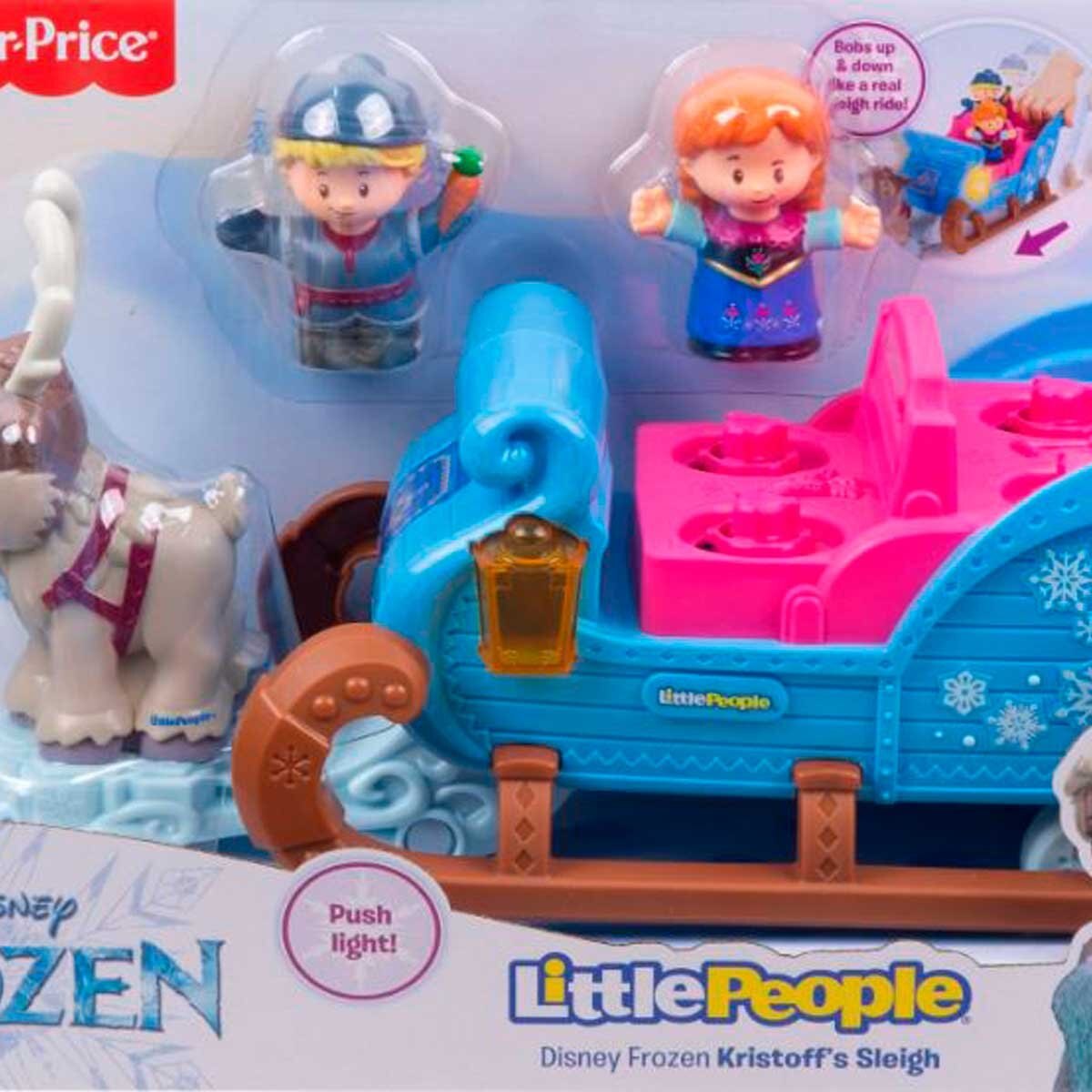 Fisher Price Little People El Trineo De Kristoff Mattel Sears