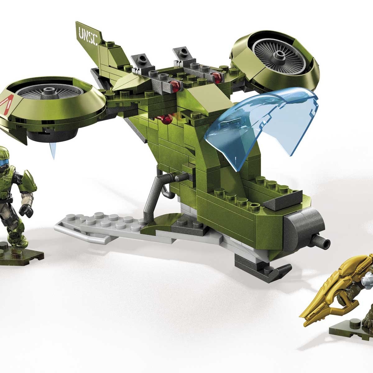 Mega Construx Halo Embestida Unsc Hornet Mattel