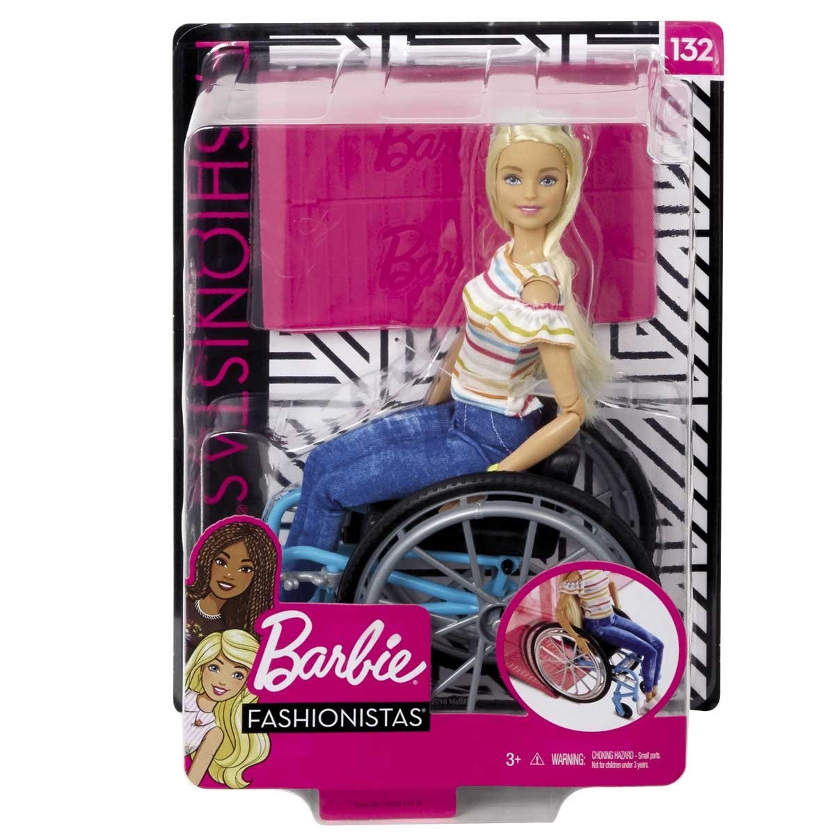 barbie en silla de ruedas