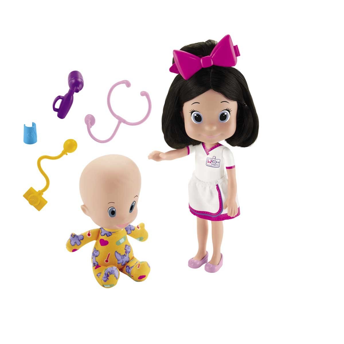Fisher Price Cleo Y Cuquín Chequeo Médico Mattel