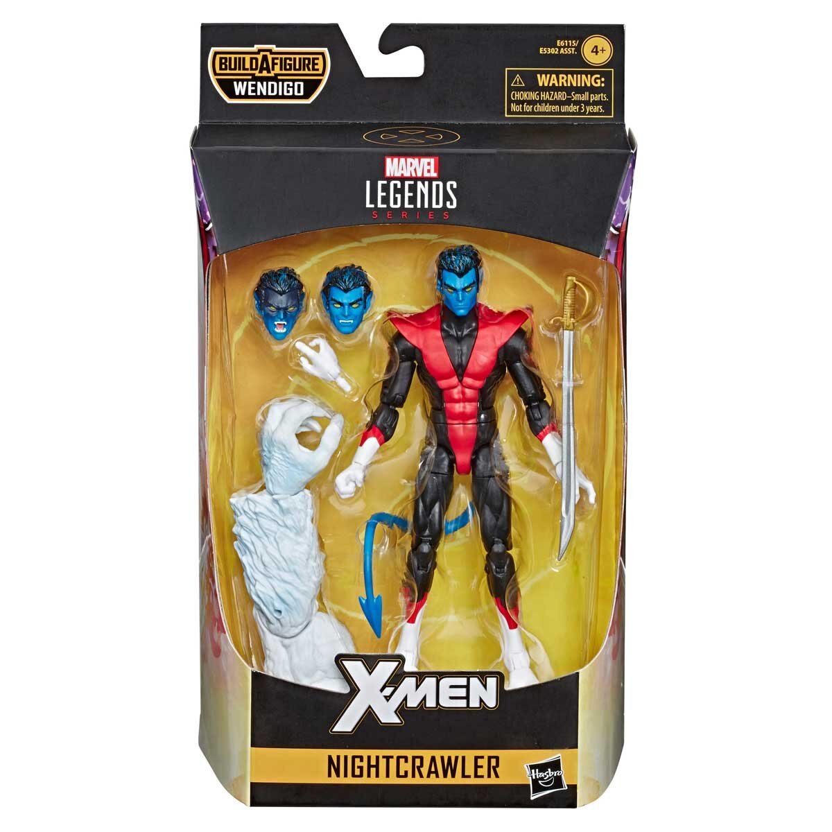 Figura 6" Marvel X-Force Nightcrawler Hasbro