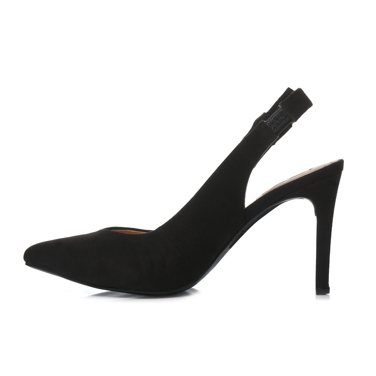 Zapatilla Puntal Destalonada, Color Negro, Elle