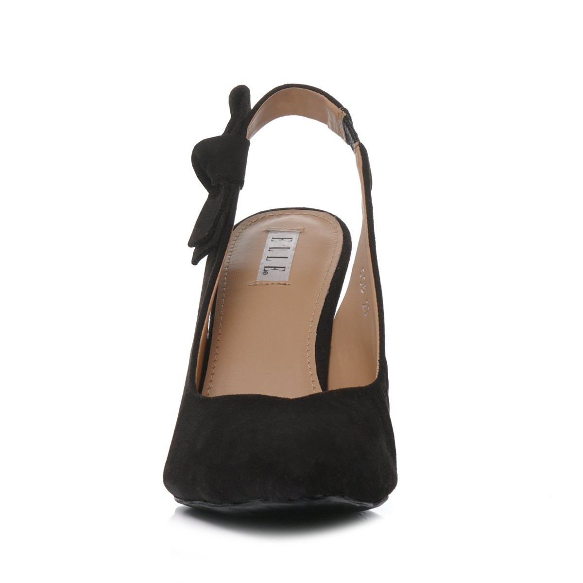 Zapatilla Puntal Destalonada, Color Negro, Elle