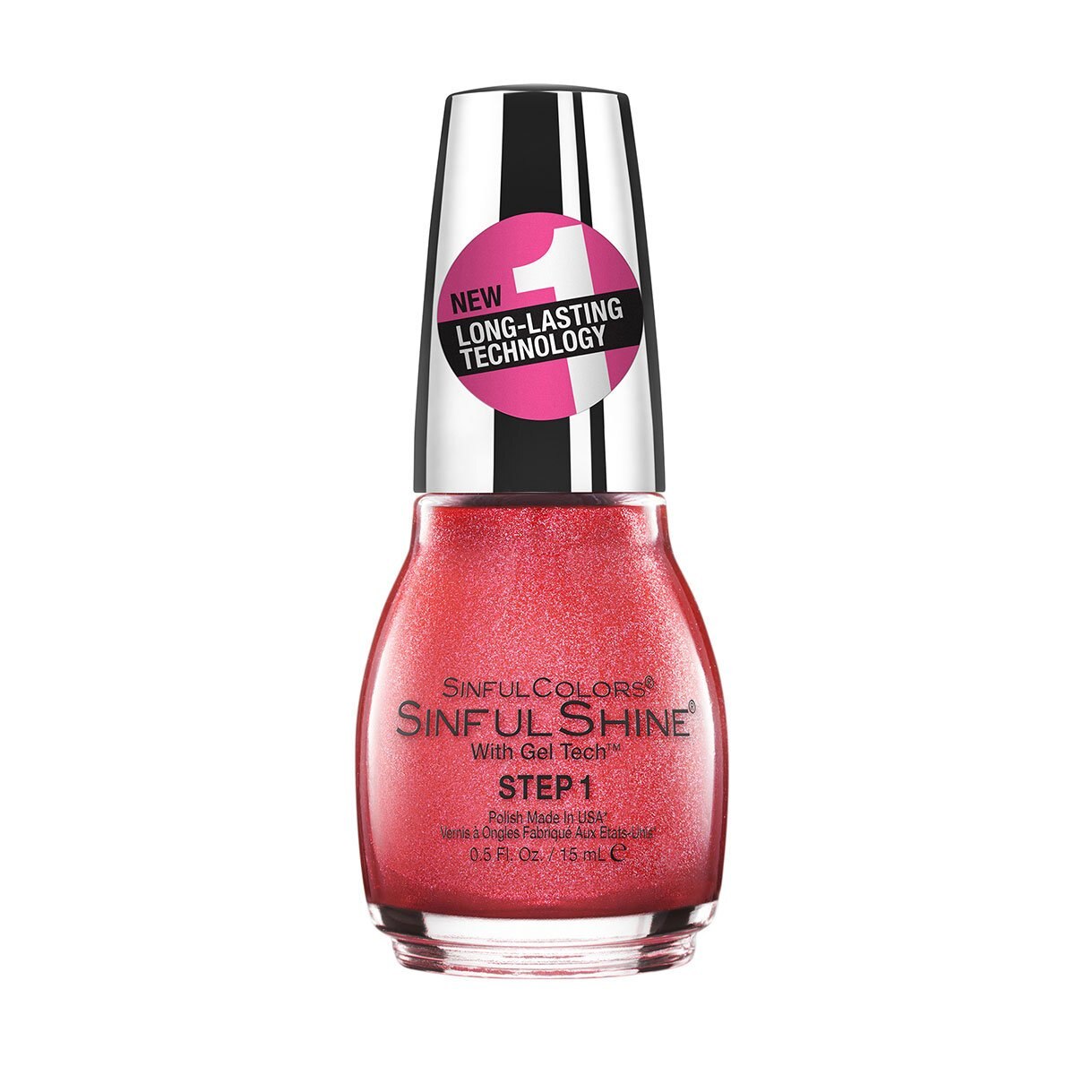 Esmalte Shine Gel Tech Manzana Roja Sinful