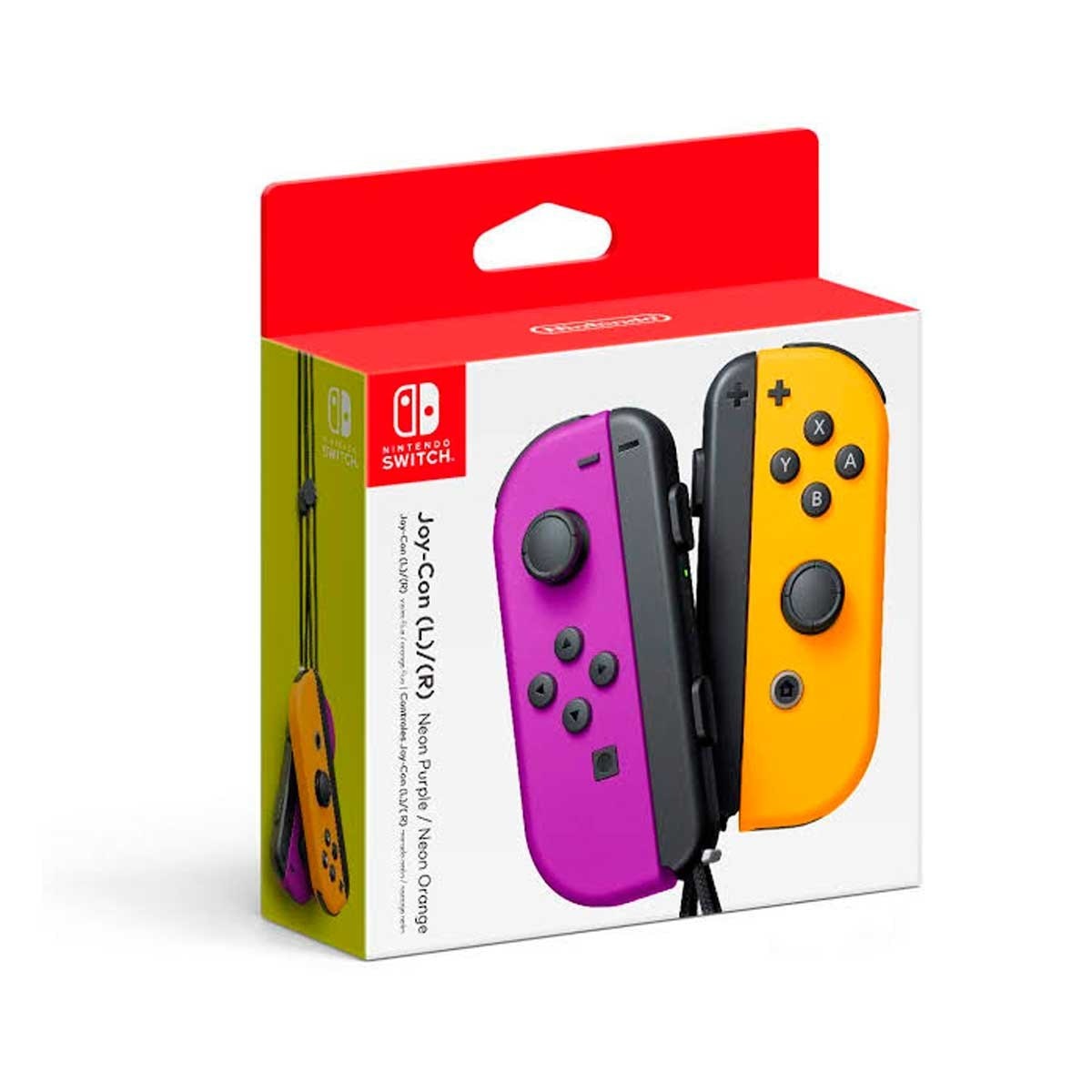 Nintendo Switch Control Joy Con L R Purple Orange Sears