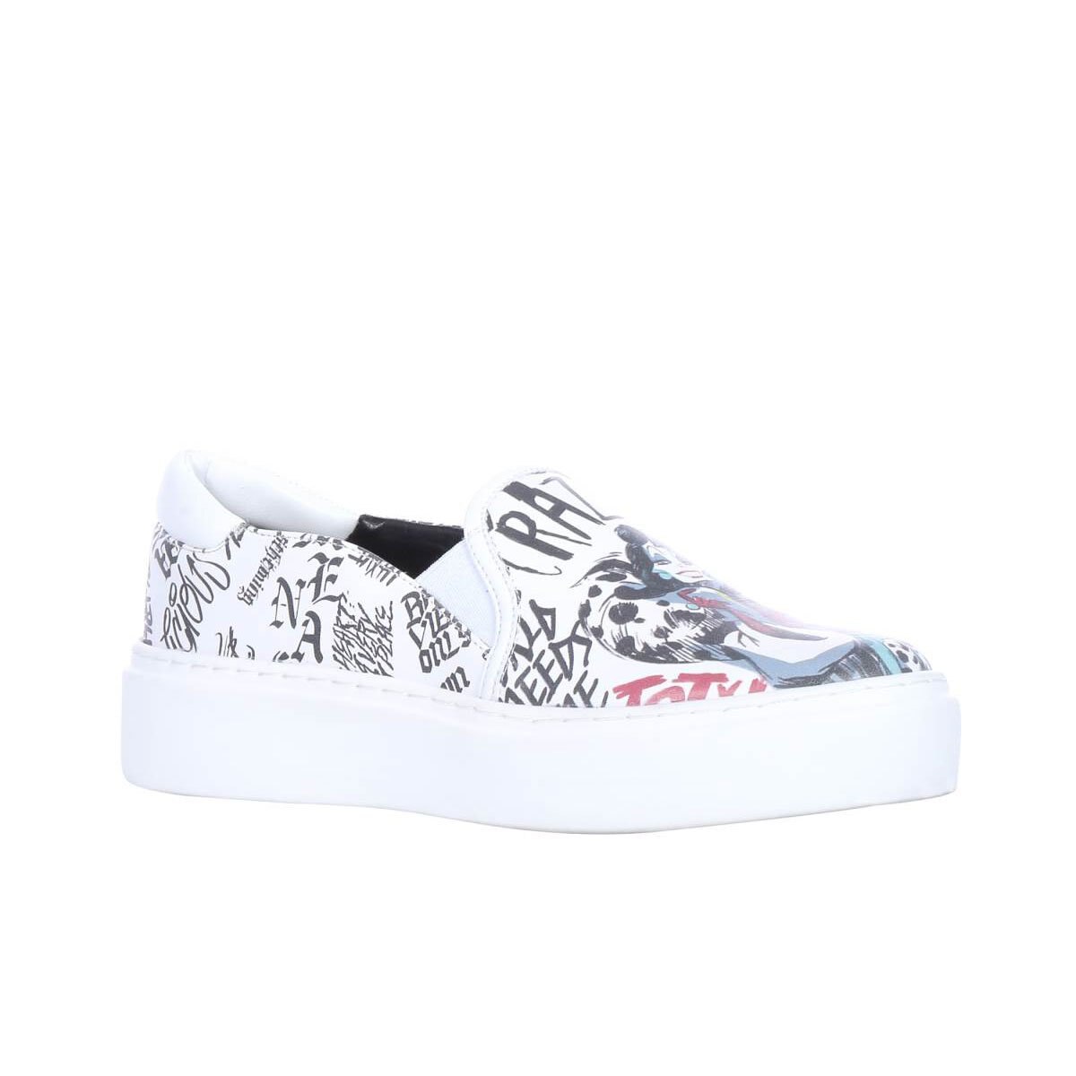 Tenis Blanco con Grafico Disney Villanas W Capsule
