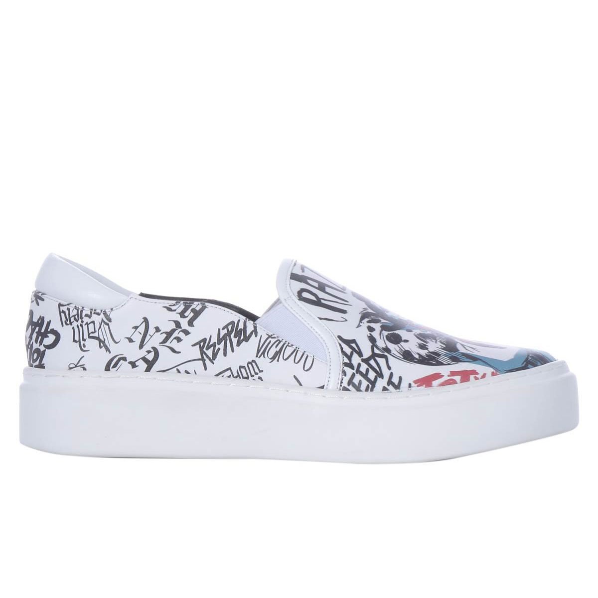 Tenis Blanco con Grafico Disney Villanas W Capsule