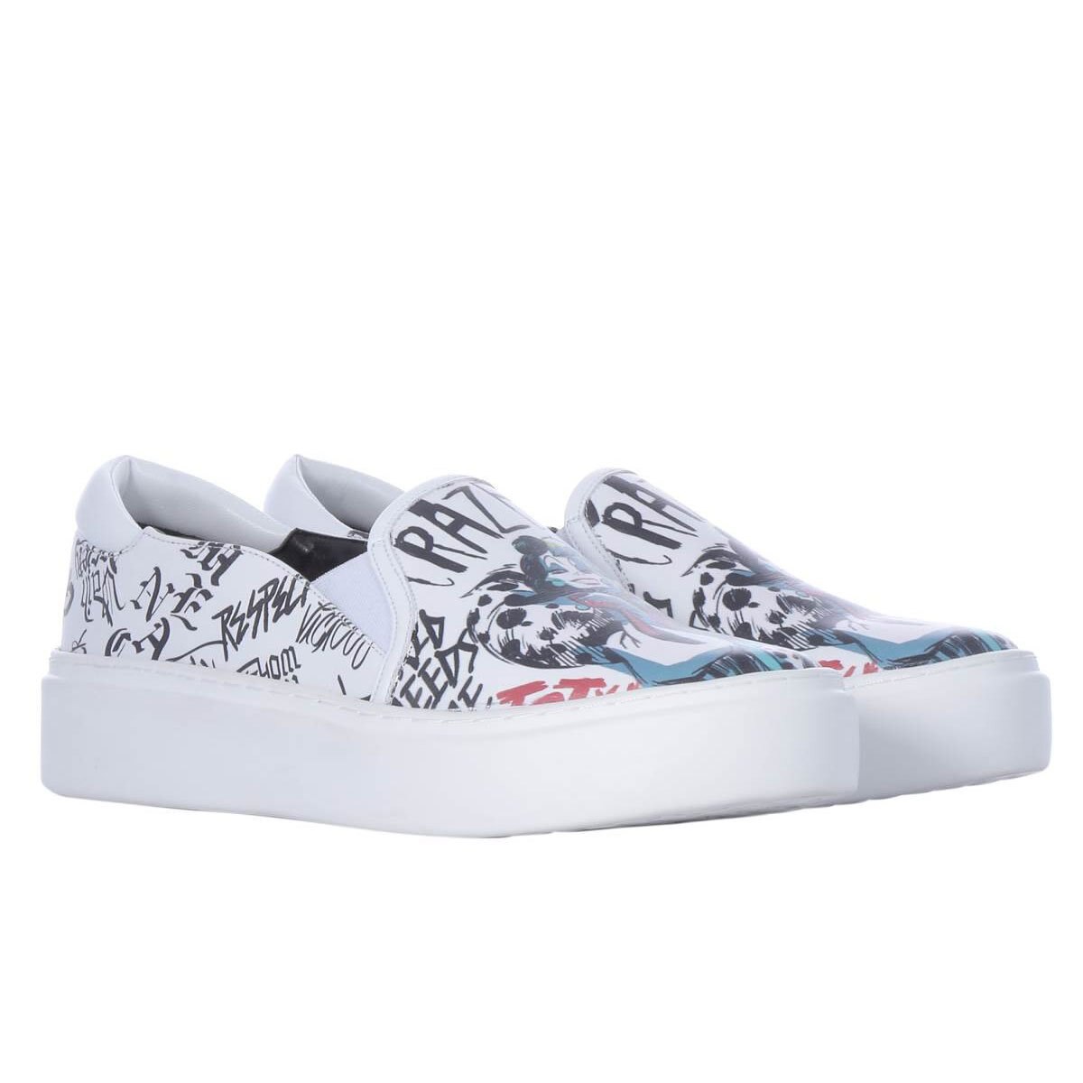 Tenis Blanco con Grafico Disney Villanas W Capsule