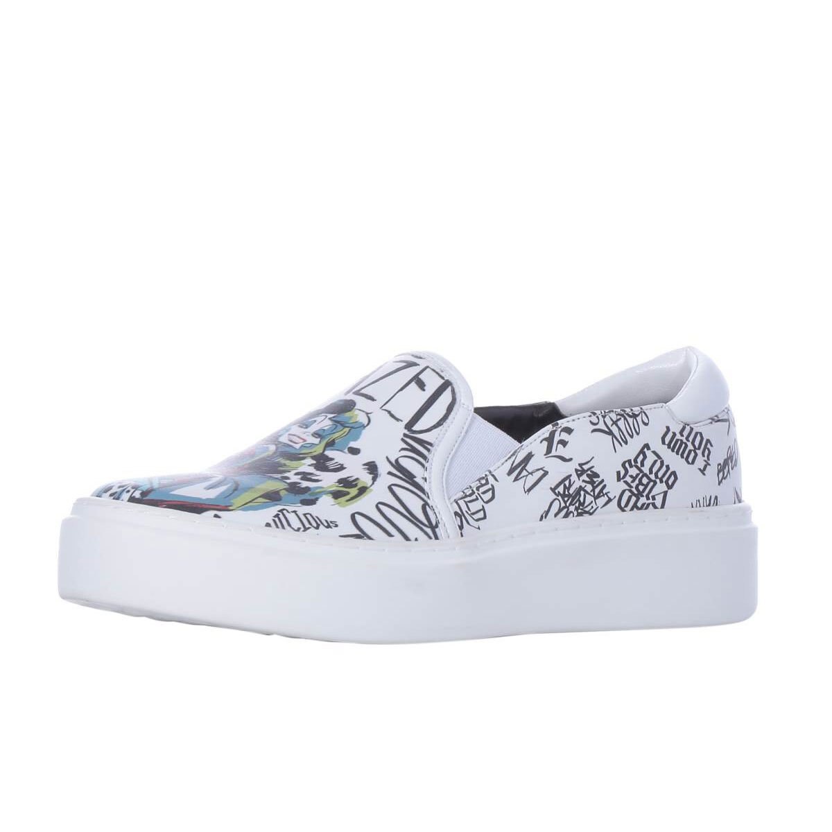 Tenis Blanco con Grafico Disney Villanas W Capsule
