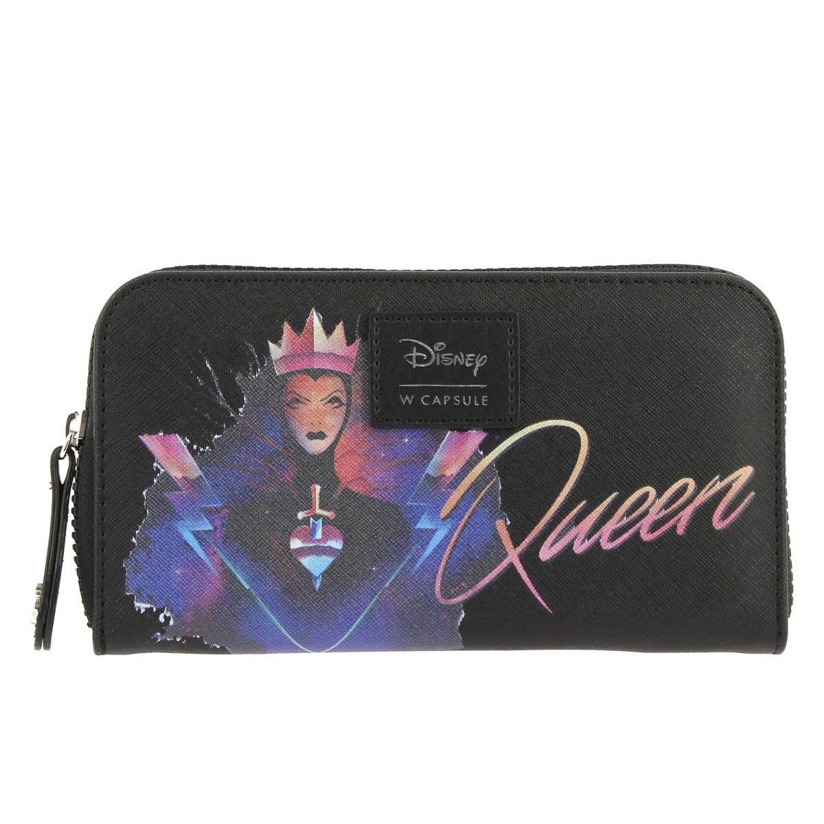 Cartera Zip Around Negro Villanas W Capsule para Dama