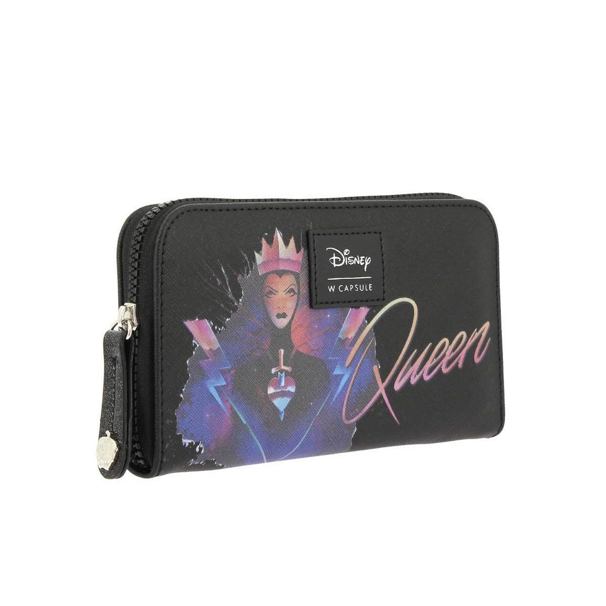 Cartera Zip Around Negro Villanas W Capsule para Dama