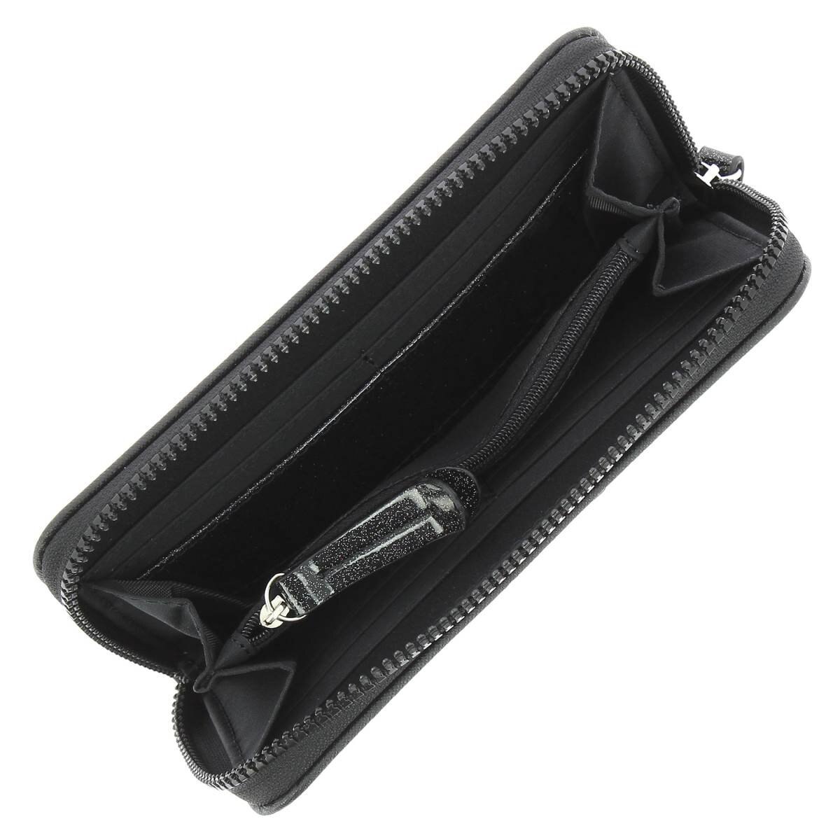 Cartera Zip Around Negro Villanas W Capsule para Dama