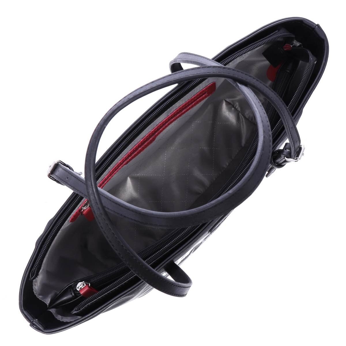 Bolsa Tote Negro Villanas W Capsule