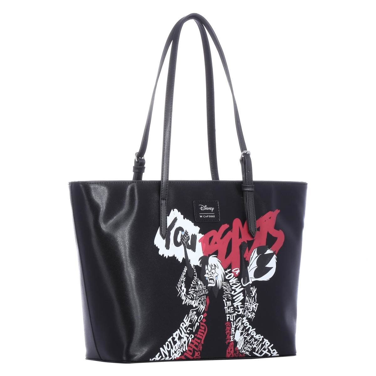 Bolsa Tote Negro Villanas W Capsule