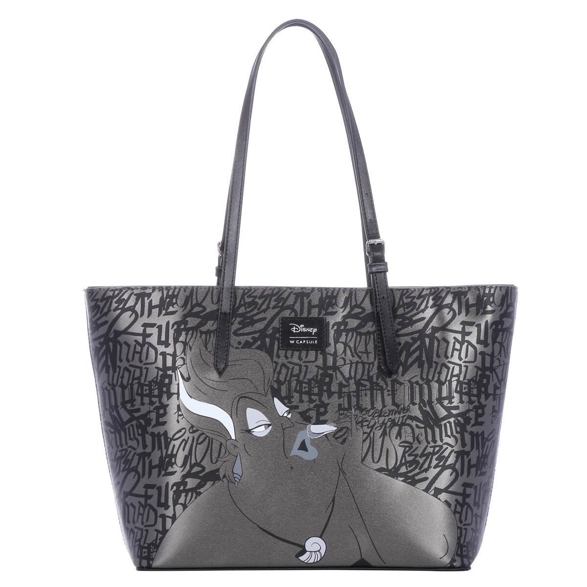 Bolsa Tote Gris Oscuro Villanas W Capsule