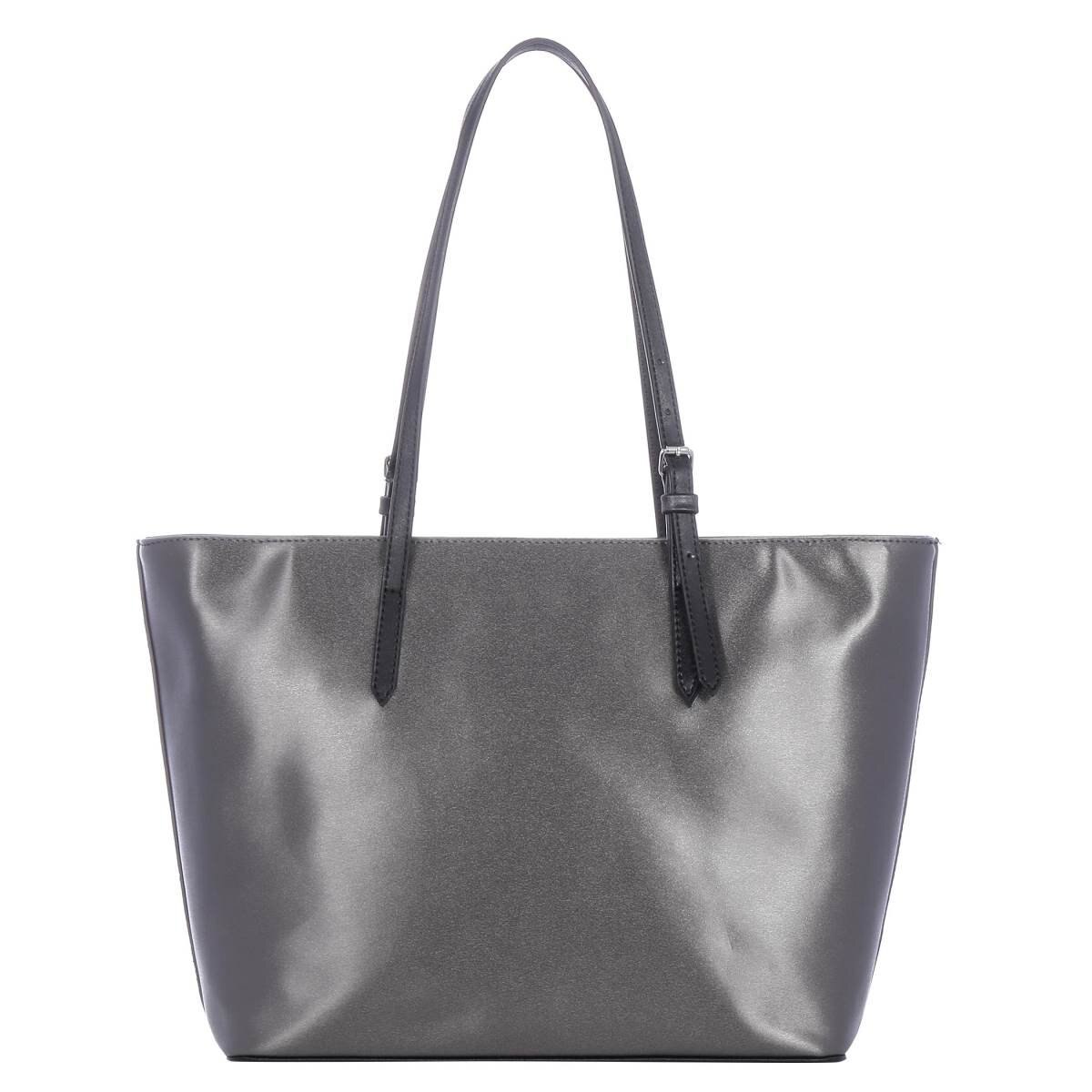 Bolsa Tote Gris Oscuro Villanas W Capsule