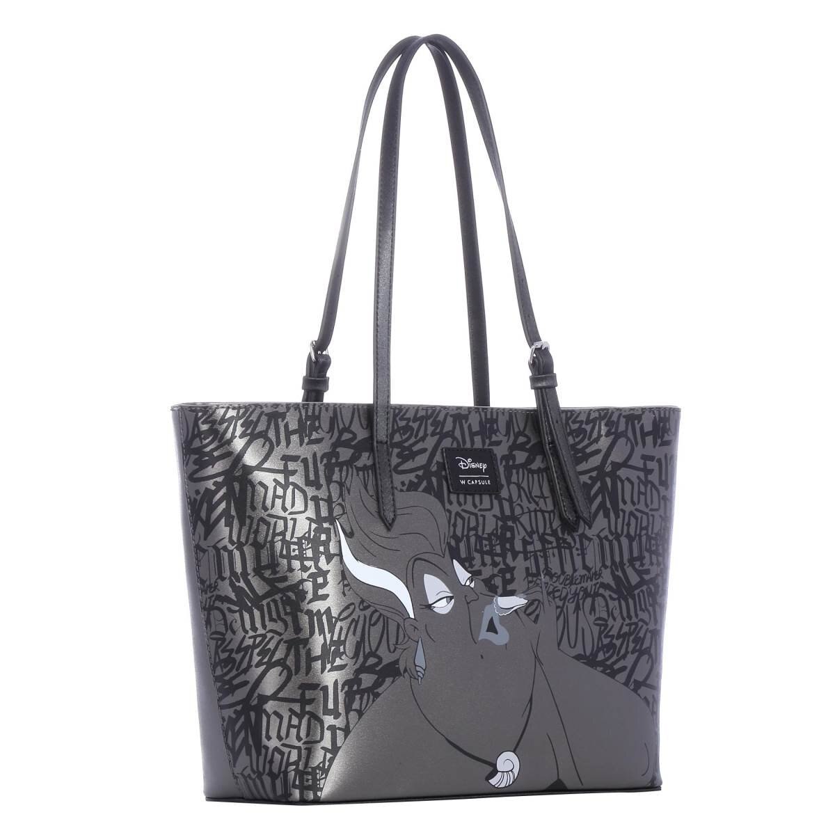Bolsa Tote Gris Oscuro Villanas W Capsule