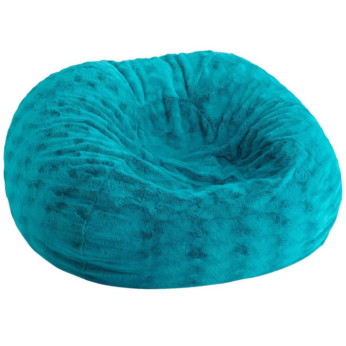 Puff Bean Bag Fuzzy Teal Pier 1 Imports