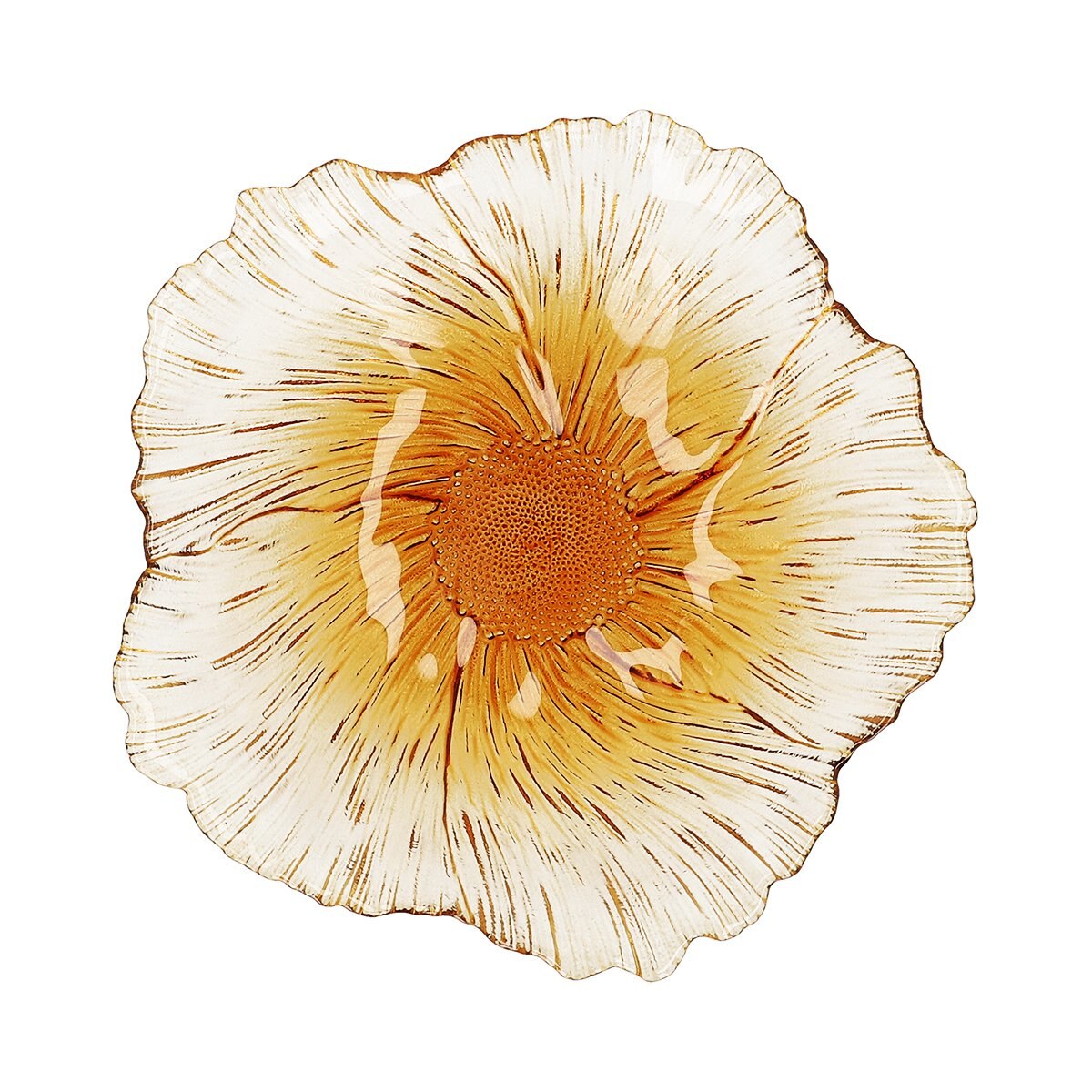 Plato Mediano de Flor Ambar Sharda