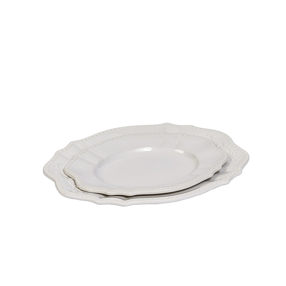 Platones Ovalados de Servicio Tabletops Gallery