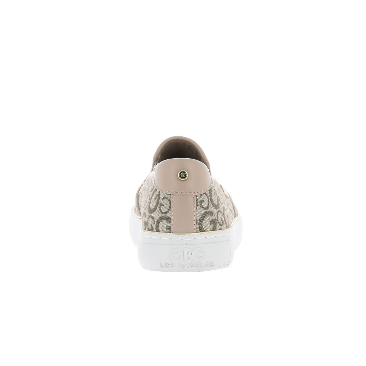 Tenis Casual Slip On Café Combinado G By Guess