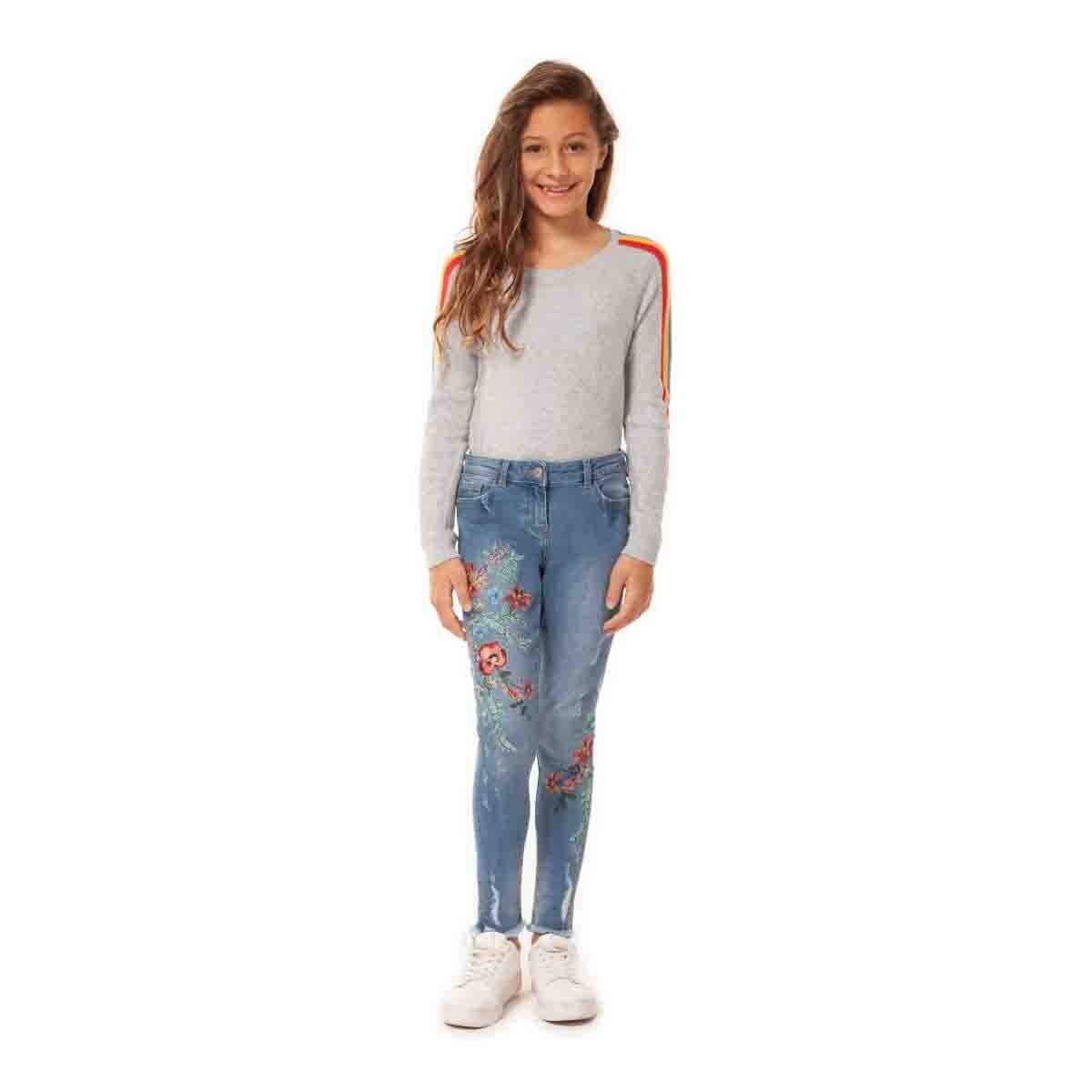 Pantalón de Mezclilla Azul Dex