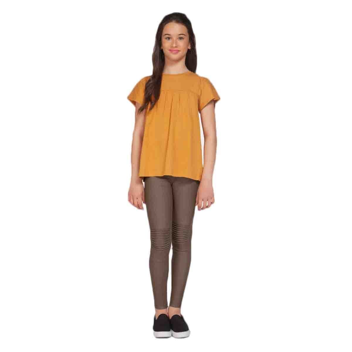Playera Blanca Manga Corta Dex para Niña