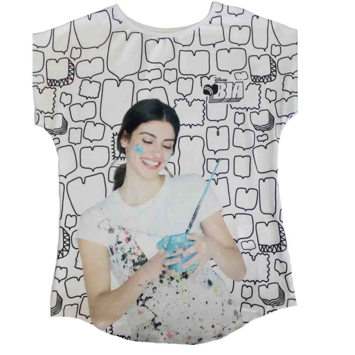 Playera Sublimada Bia para Niña