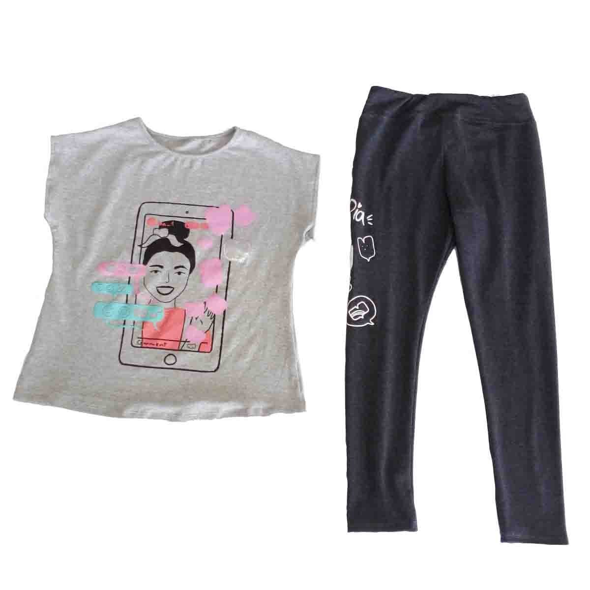 Conjunto Playera Y Legging Bia