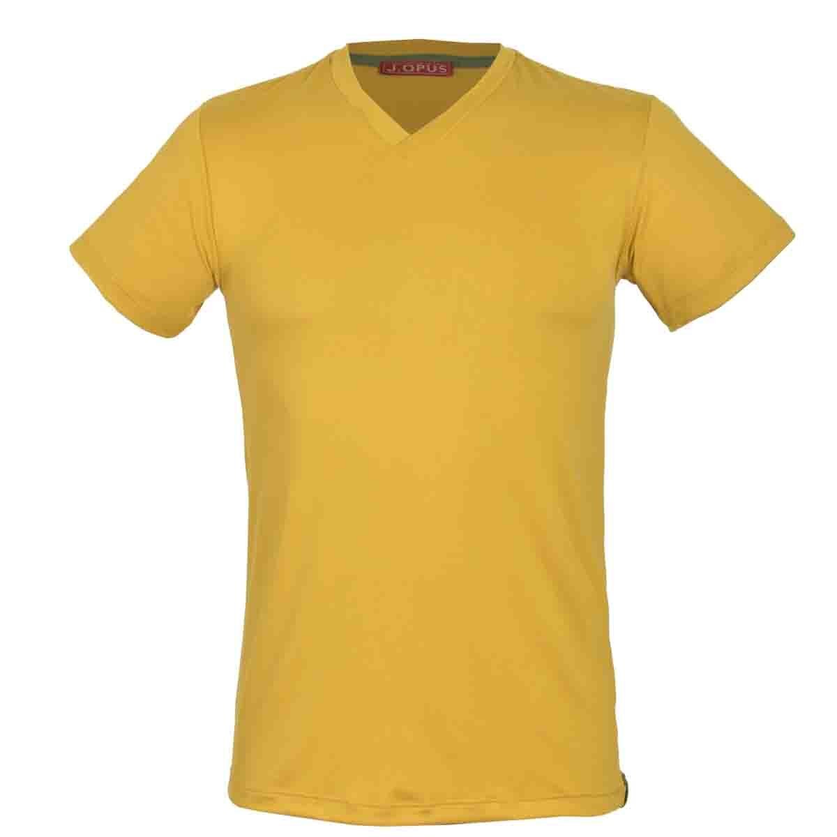 playera mostaza hombre