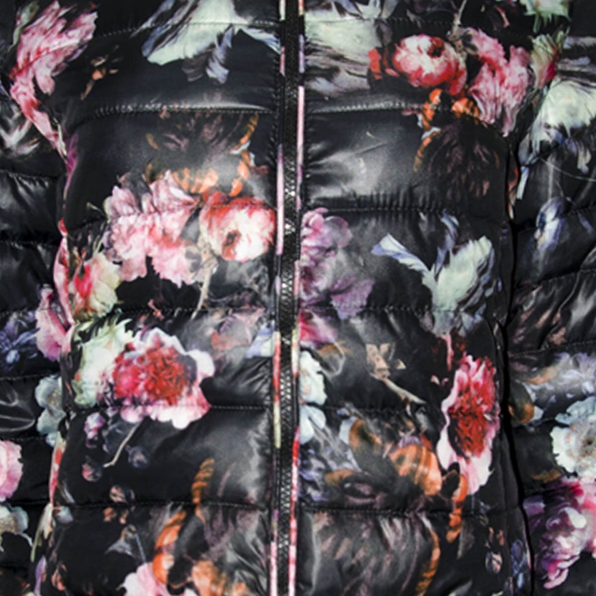 Chamarra con Estampado de Flores Greenlander