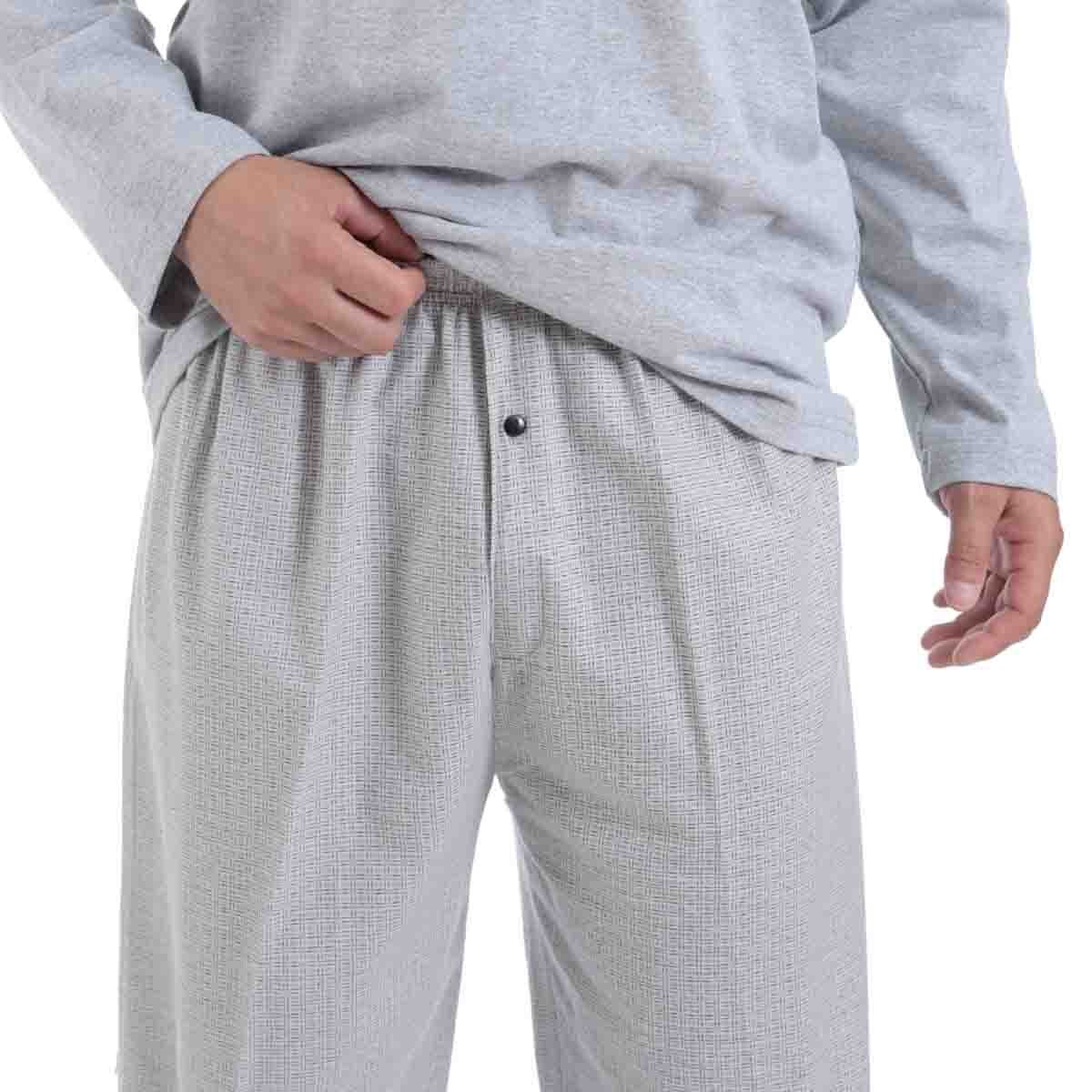 Pijama Manga Larga Pantalón Largo