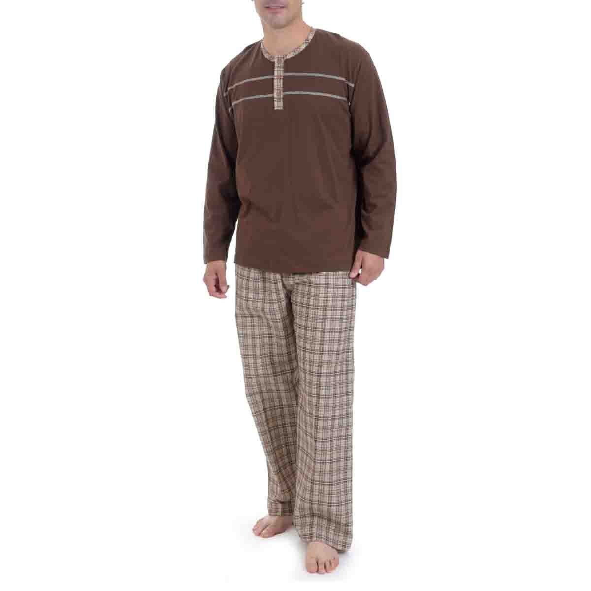 Pijama Manga Larga Pantalón Largo