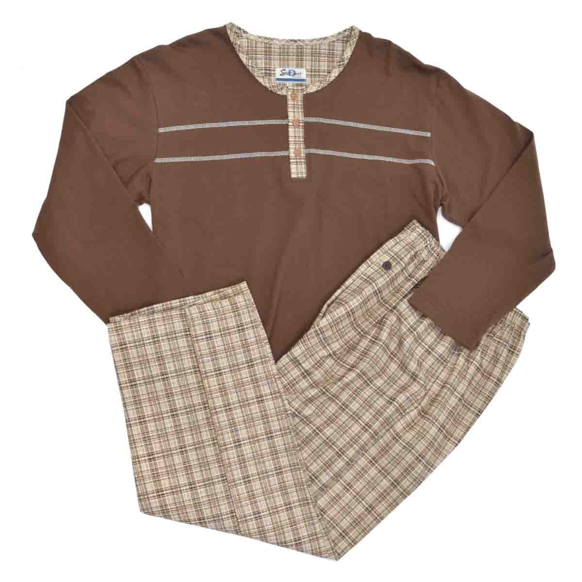 Pijama Manga Larga Pantalón Largo