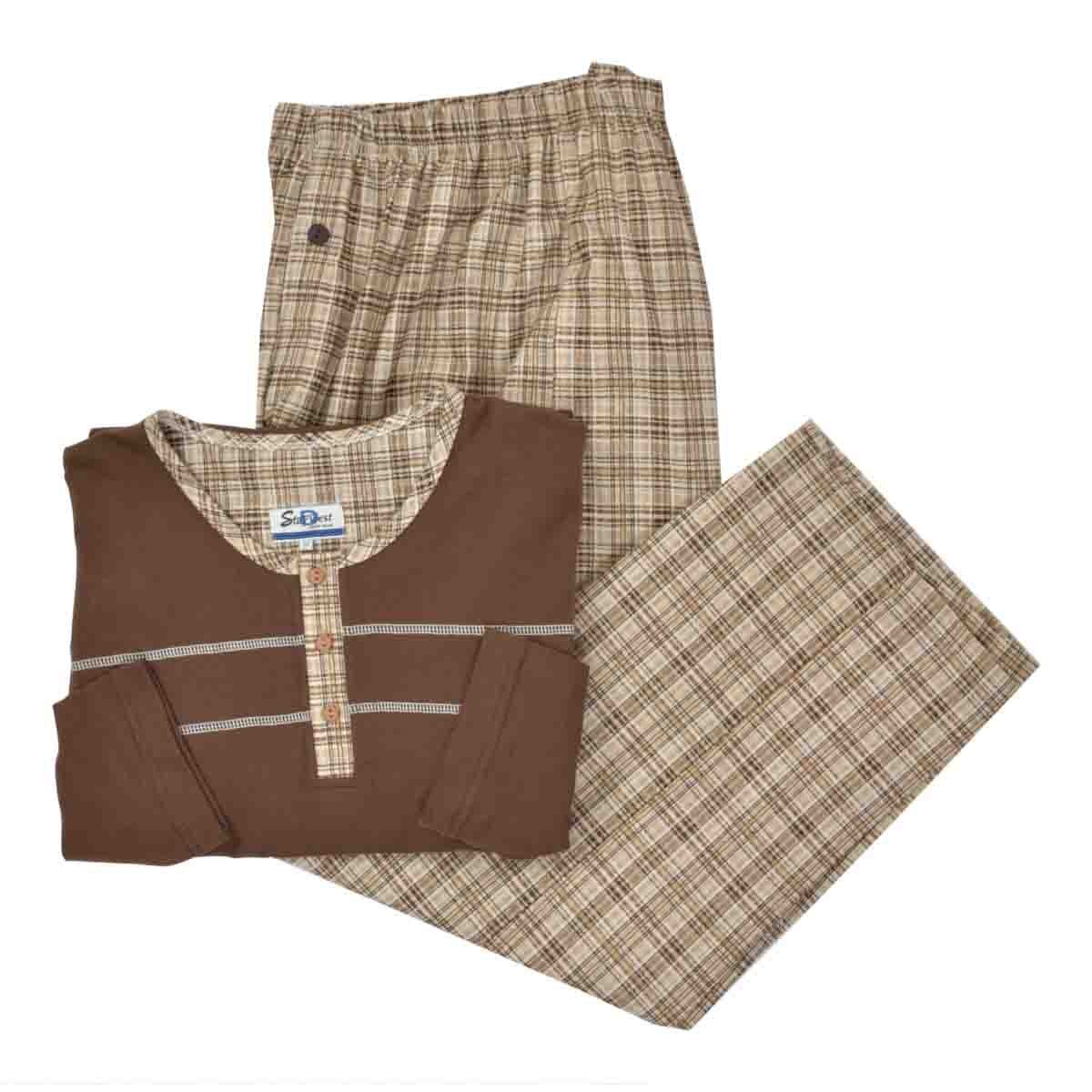 Pijama Manga Larga Pantalón Largo