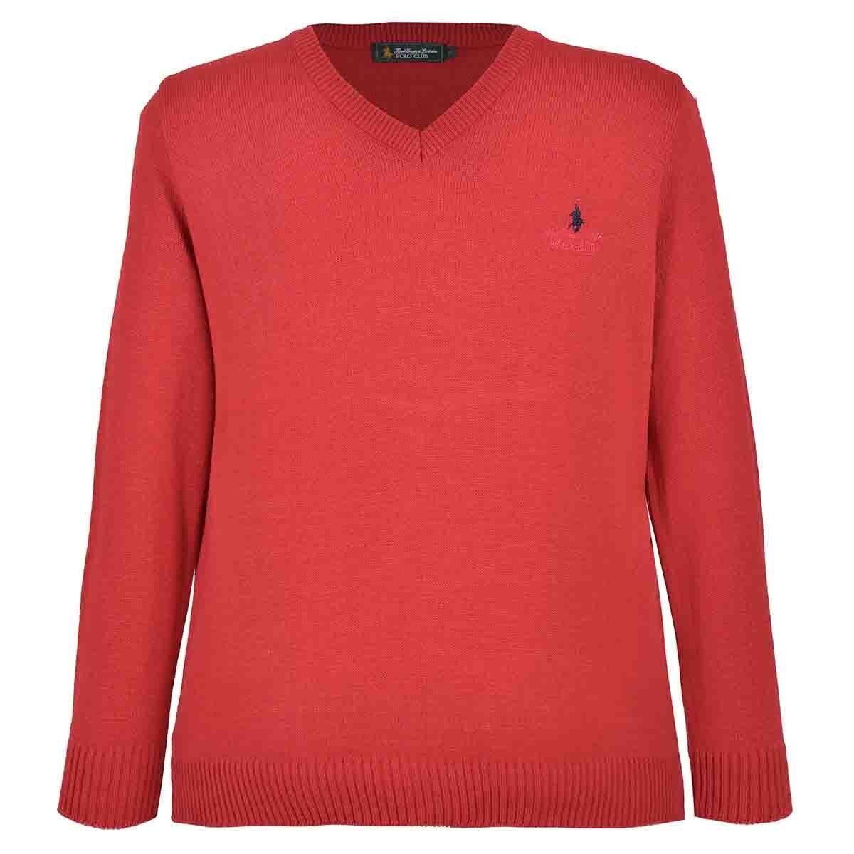 Suéter Moda Cerrado Cuello V Polo Club