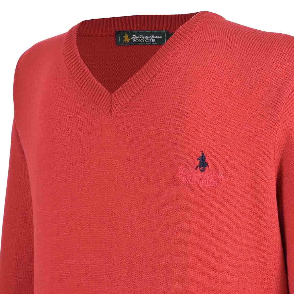 Suéter Moda Cerrado Cuello V Polo Club