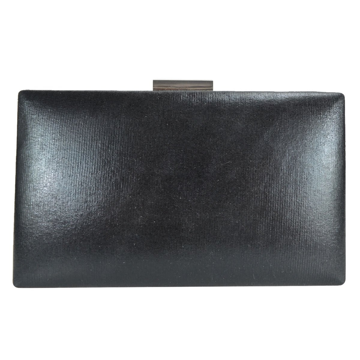 Cartera Negra de Noche con Brillos Y Pedrería Huser para Dama