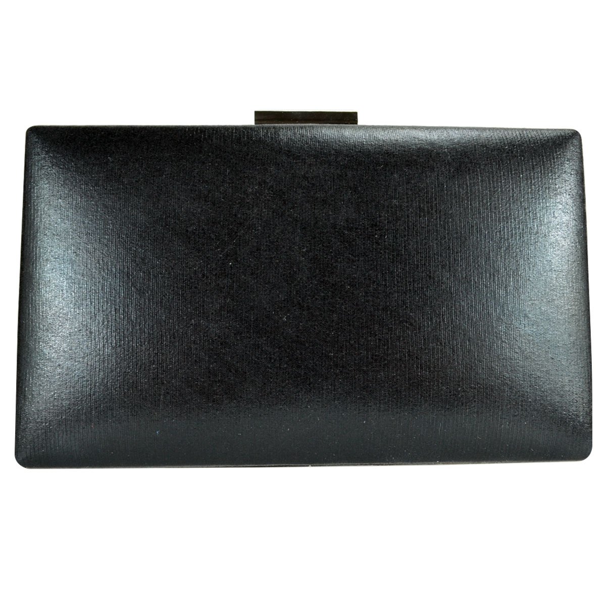 Cartera Negra de Noche con Brillos Y Pedrería Huser para Dama