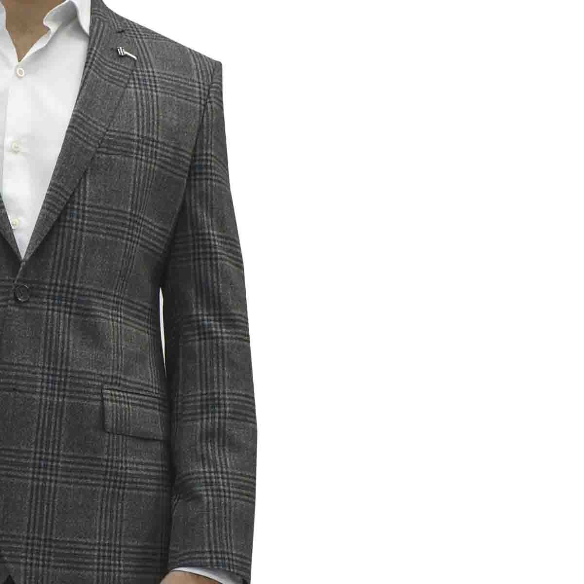 Saco Slim Gris Combinado Tommy Hilfiger