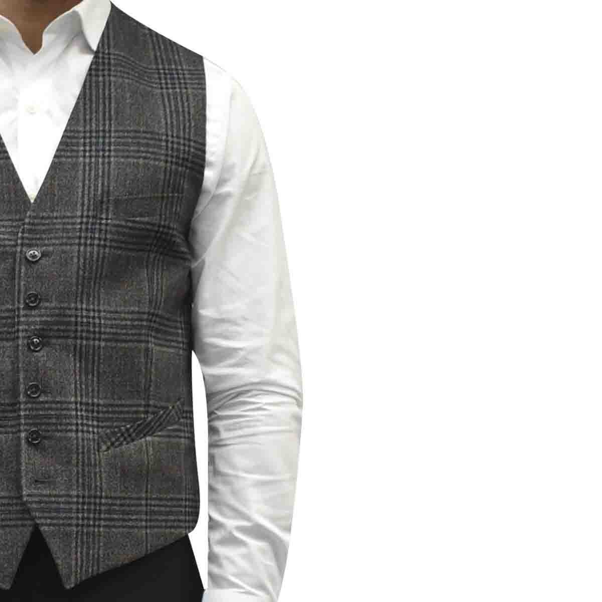 Chaleco Slim Gris Combinado Tommy Hilfiger