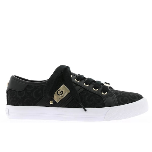 Tenis Negro con Detalle de Marca G By Guess