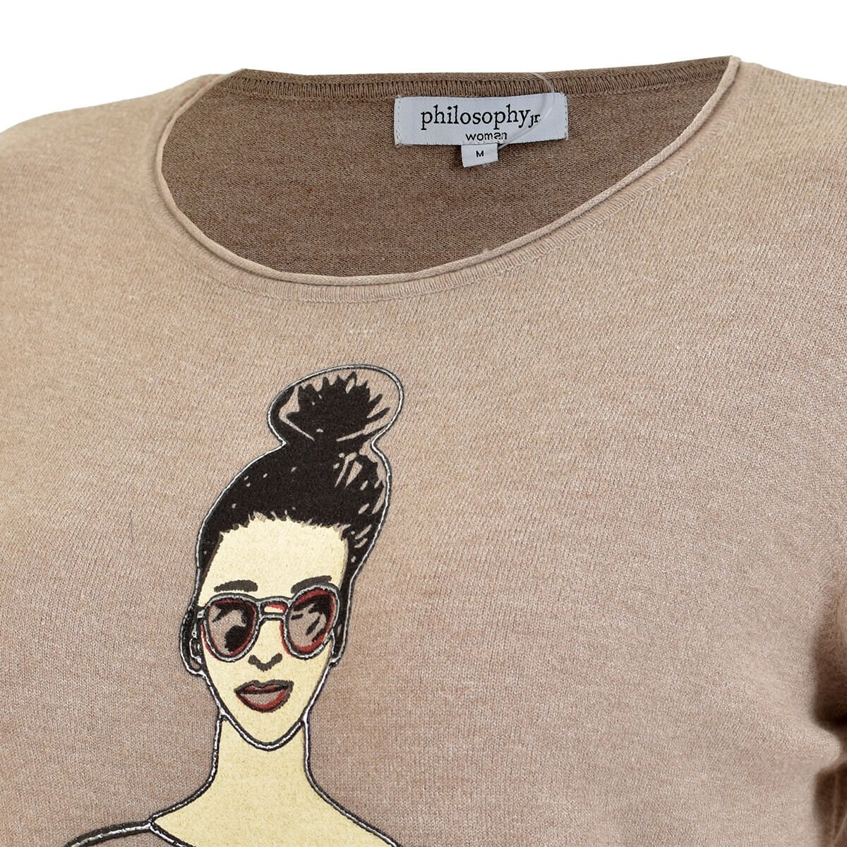 Suéter con Estampado Philosophy Jr. Woman
