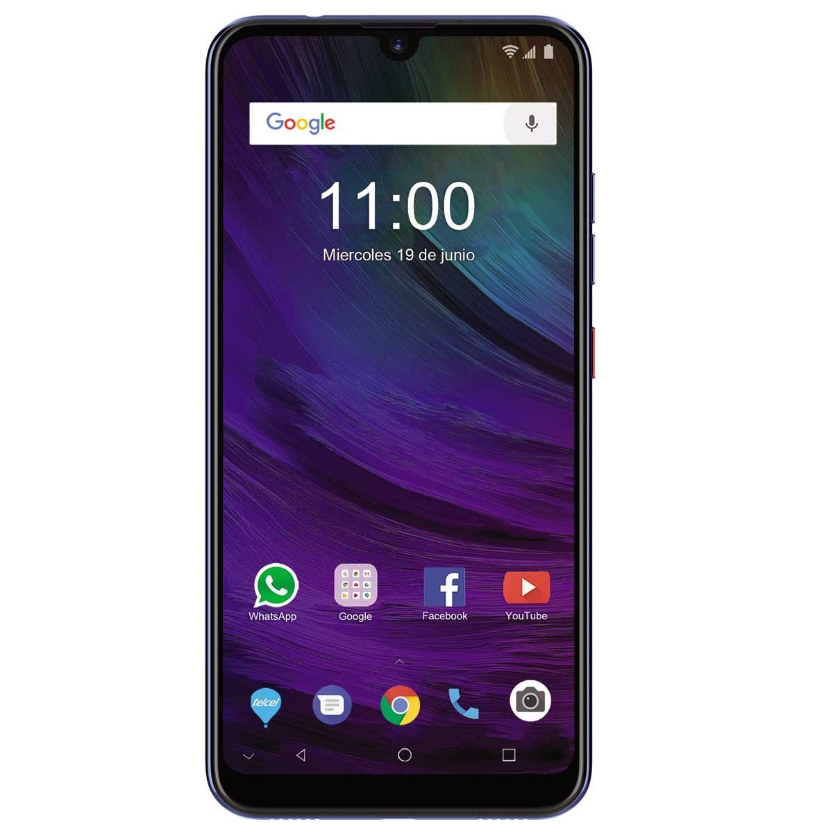Celular Zte V10 Vita Escuderia Color Azul R9 (Telcel)