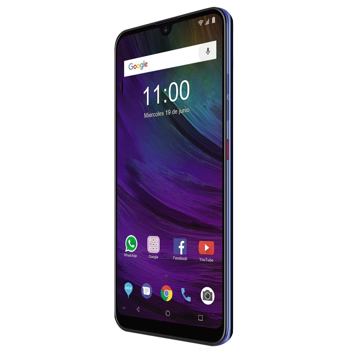Celular Zte V10 Vita Escuderia Color Azul R9 (Telcel)