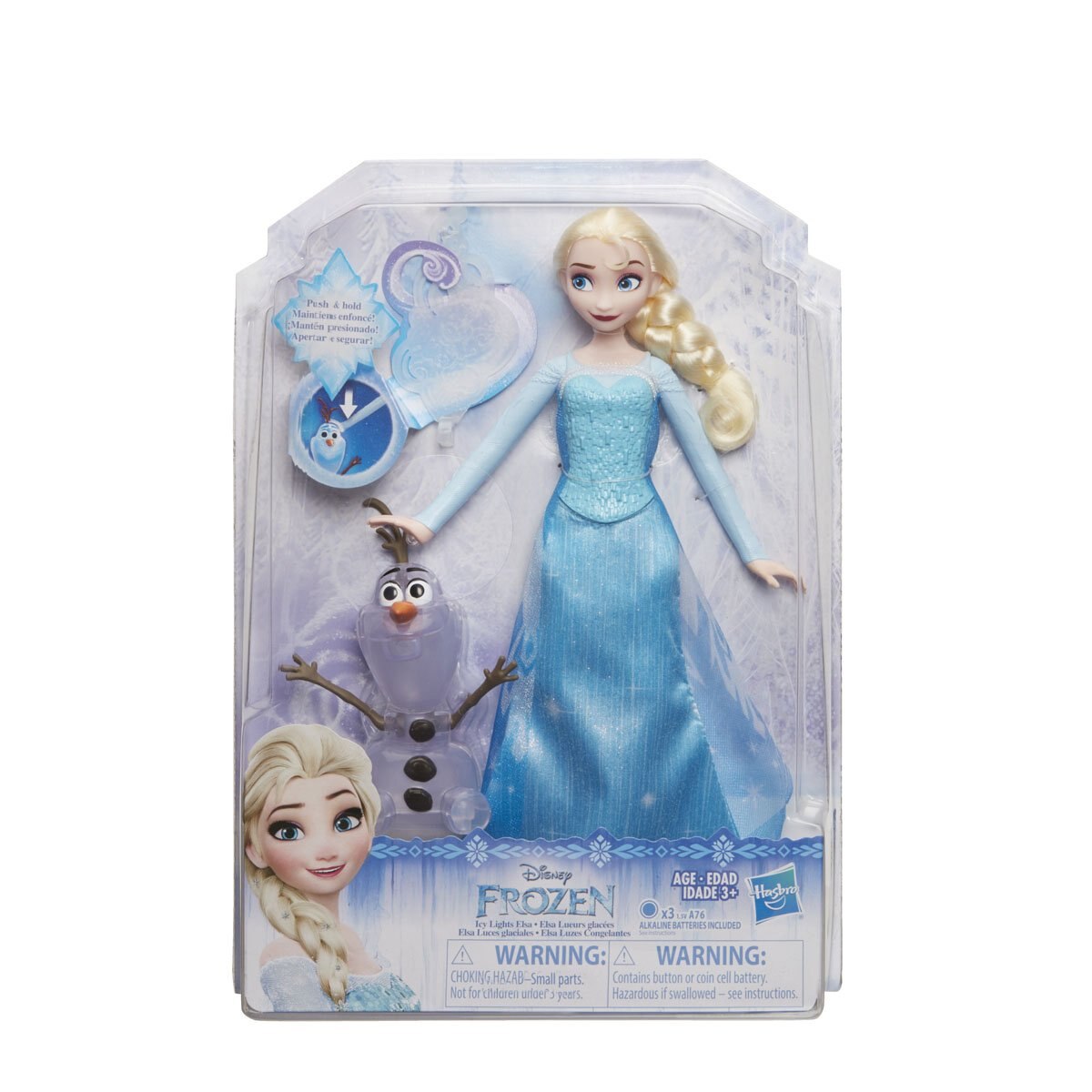 Frozen Elsa Luces Glaciales Hasbro