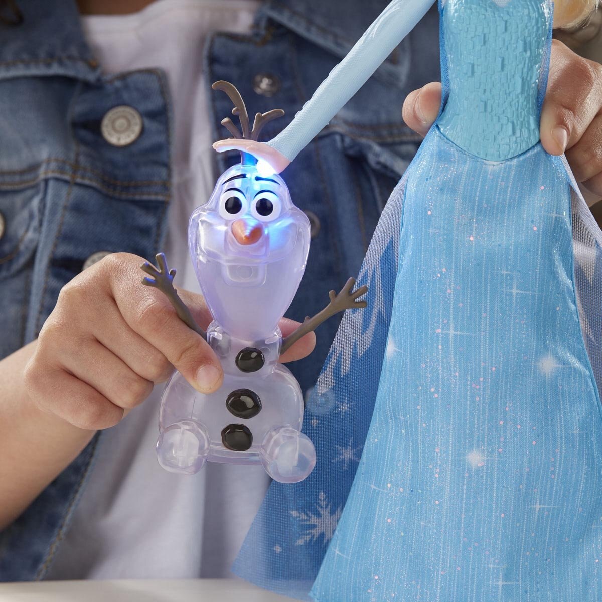Frozen Elsa Luces Glaciales Hasbro